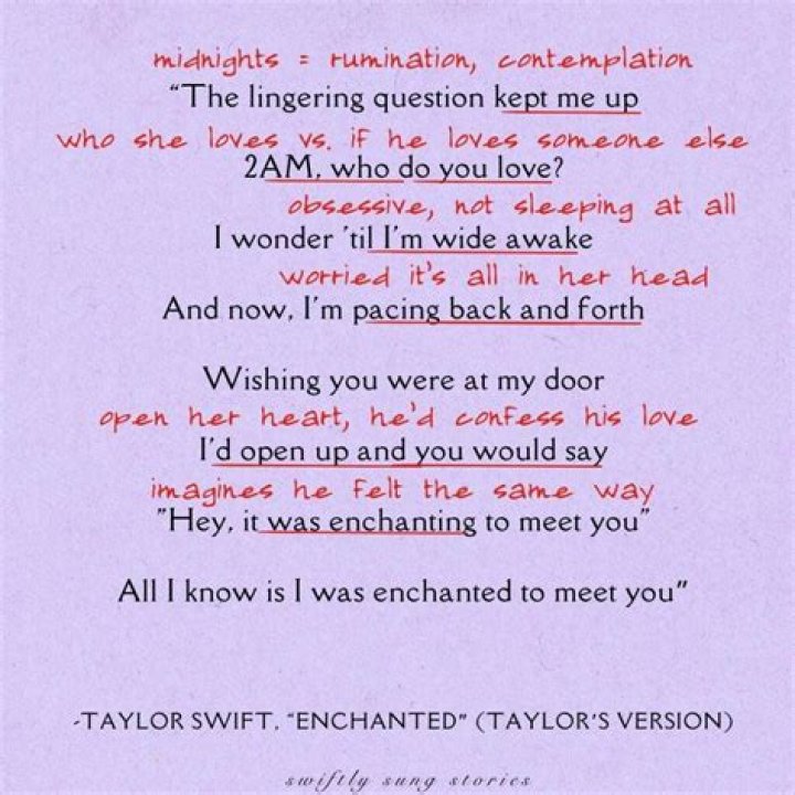 Taylor Swift - Enchanted (Lyrics) "Please don't be in love With someone else" [TikTok] - Quinceanera entrance songs