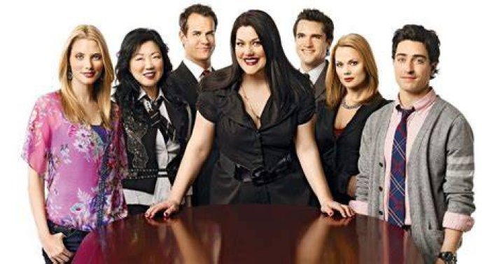 The cast of Drop Dead Diva doing a press