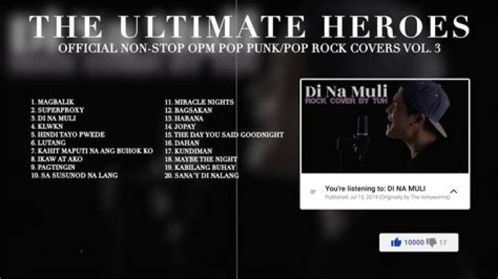 The Ultimate Heroes NONSTOP OPM Pop Punk/Pop Rock Covers Vol. 1 (Official Playlist) - pinoy rock songs list 2019