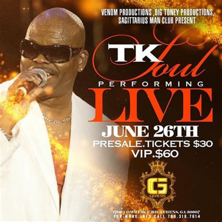 TK SOUL "TRY ME" LIVE IN TUSCALOOSA ALA. - TK Soul (full albums)