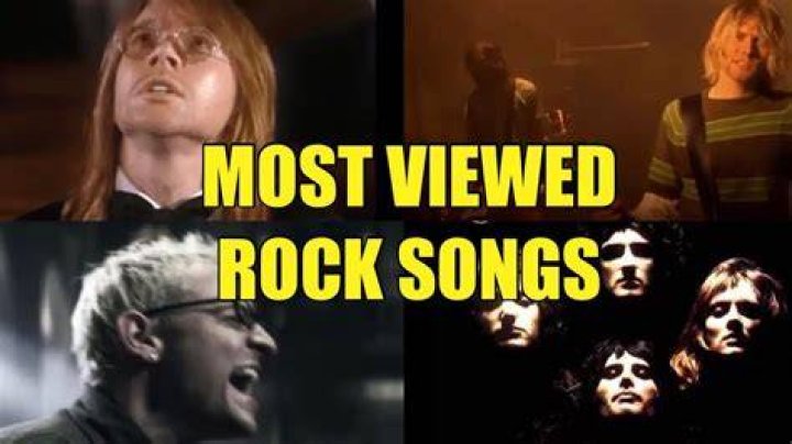 Top 50 Most Viewed Rock Songs on YouTube - 50 best songs