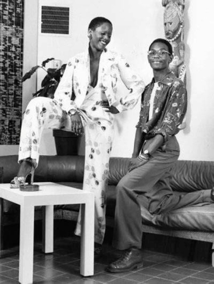 Toukie with her brother, Willi Smith