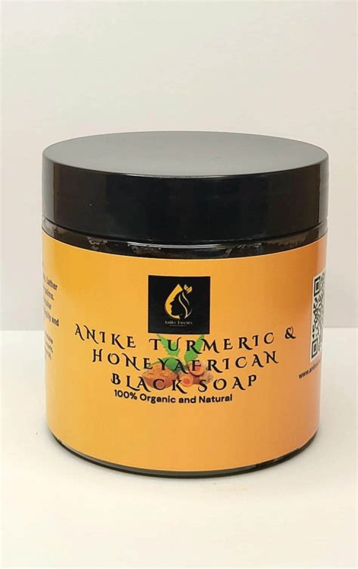 Turmeric black soap