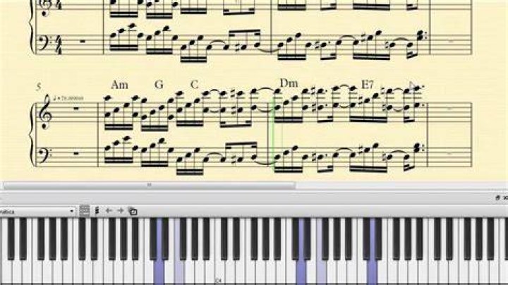 TUTORIAL PIANO SALSA (PARTITURA Y MIDI) - Como tocar Lloraras de oscar de leon - youtube music salsa oscar de leon