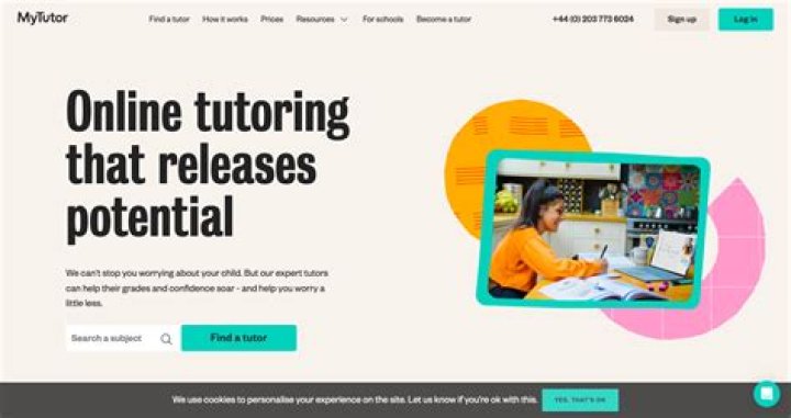 tutoring business website