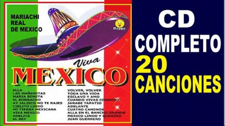 VIVA MEXICO - CD COMPLETO - Mariachi Real de Mexico - mariachi canciones para bailar