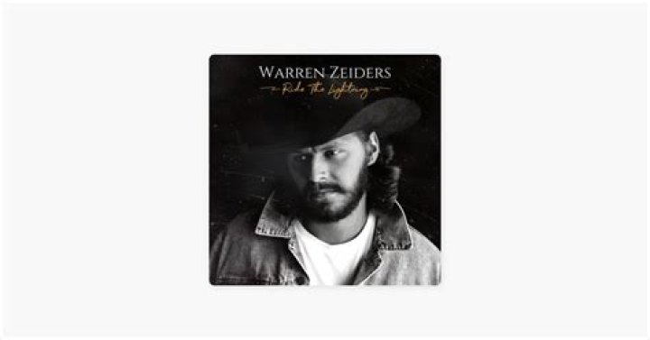 Warren Zeiders - Ride the Lightning (Official Audio) - country songs of tiktok