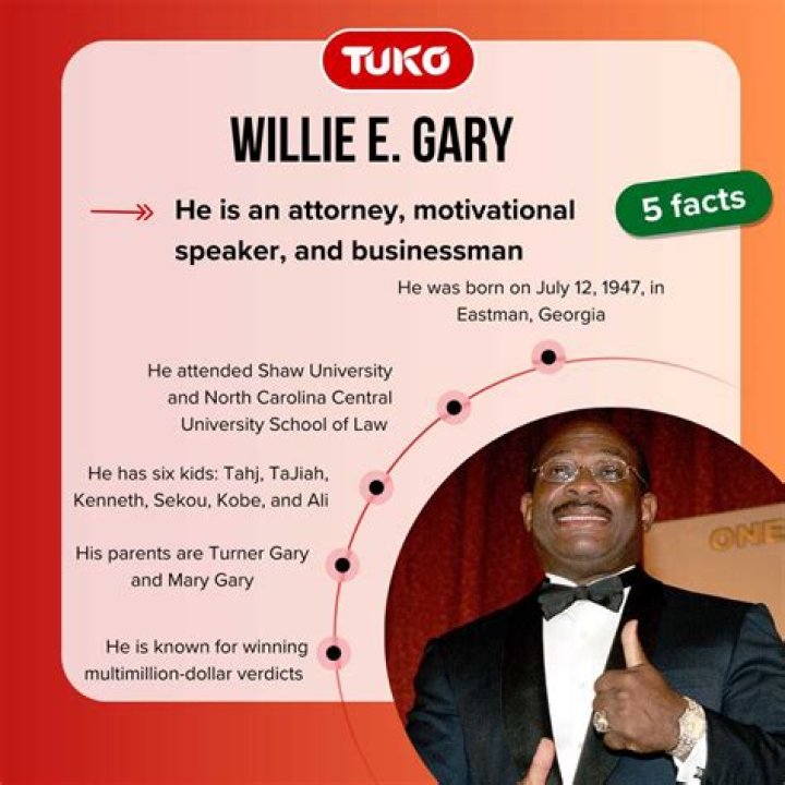 willie gary net worth